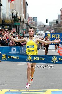 Nick Willis Won the Mile