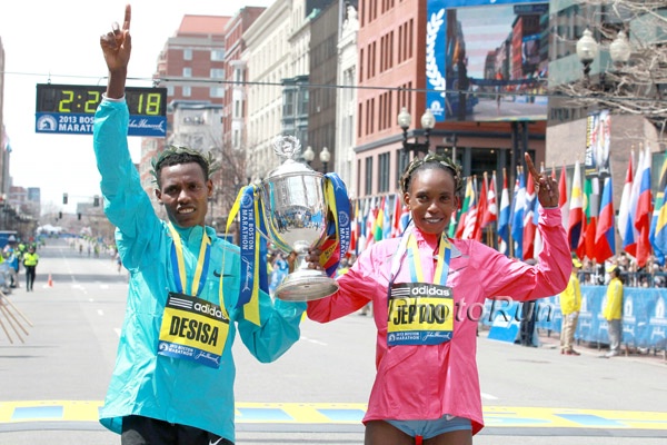 Desisa and Jeptoo