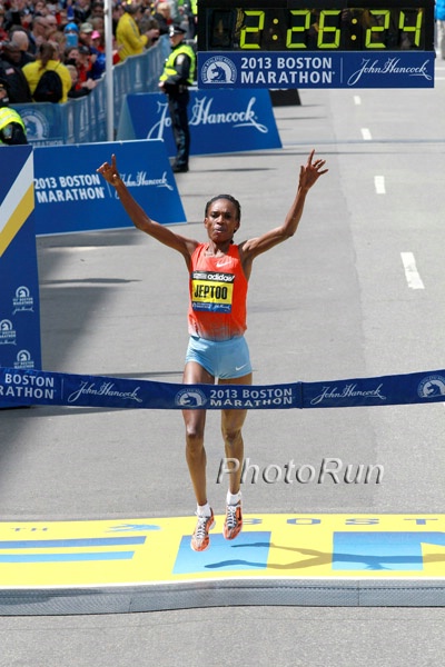 Jeptoo is Running Great in 2013