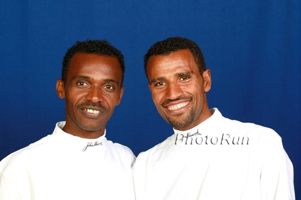 Markos Geneti and Gebre Gebremariam