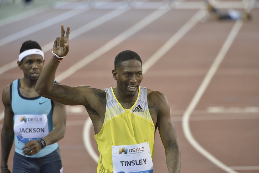 Michael Tinsley Would Win the 400m Hurdles