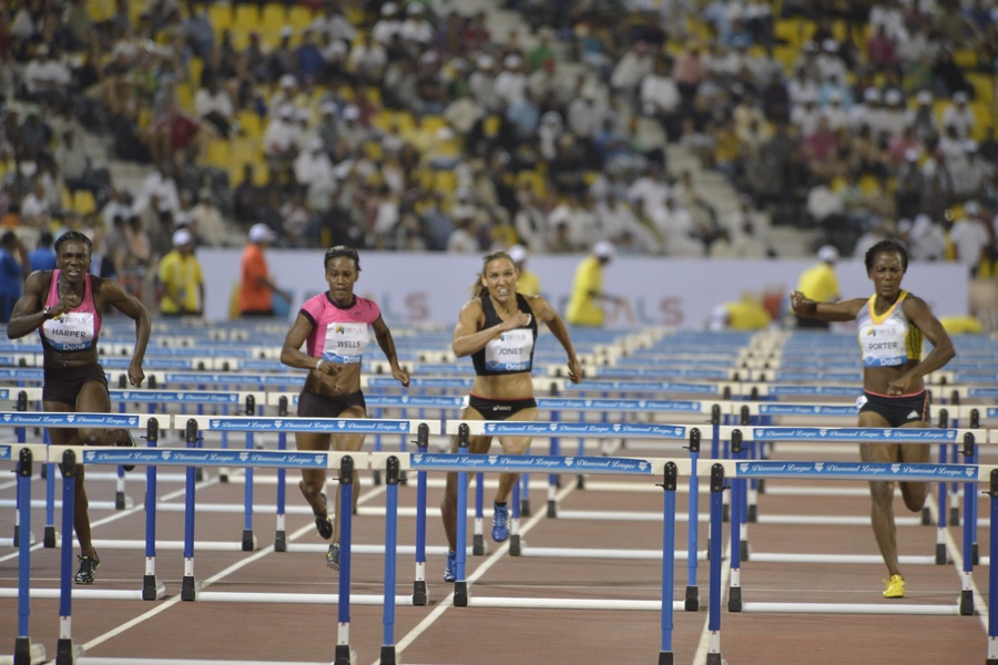 Lolo Jones in the Wrong Lane