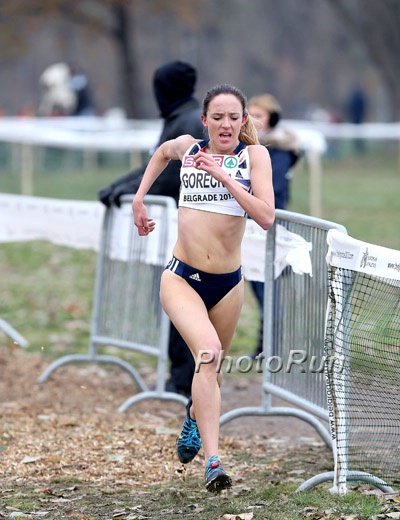 Emelia Gorecka in Junior Girls Race