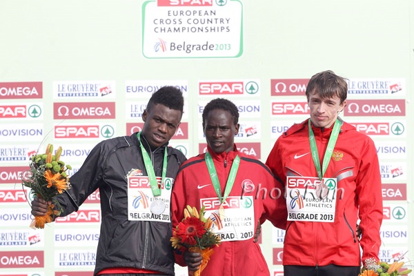 Ali Kaya or Turkey (1st), Isaac Kimeli of Belgium 2nd, Mikhail Strelkov of Russia 3rd