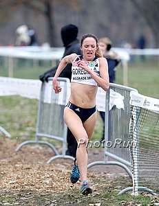Emelia Gorecka in Junior Girls Race