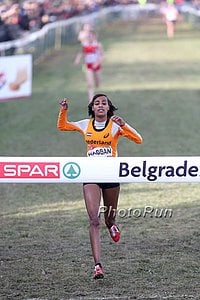 Sifan Hassan of Netherlands Wins 2013 Under 23 Title