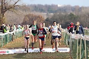 Gemma Steel, Caroline Bjerkeli Grovdal of Norway, Sophie Duarte of France