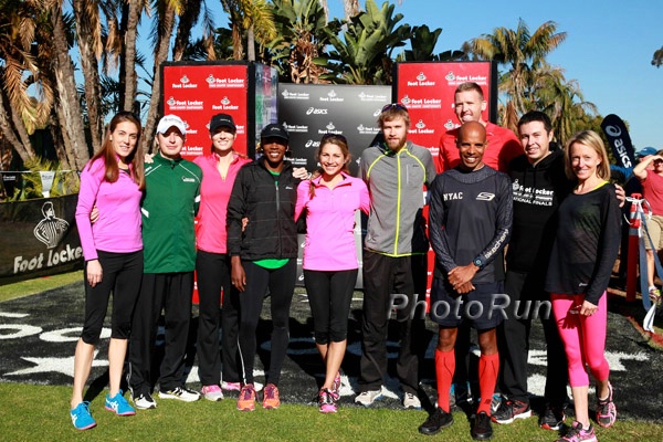 Pro Athletes at Foot Lockers: Alysia Montano, Ryan Hall, Meb Keflezighi and Deena Kastor Among Others