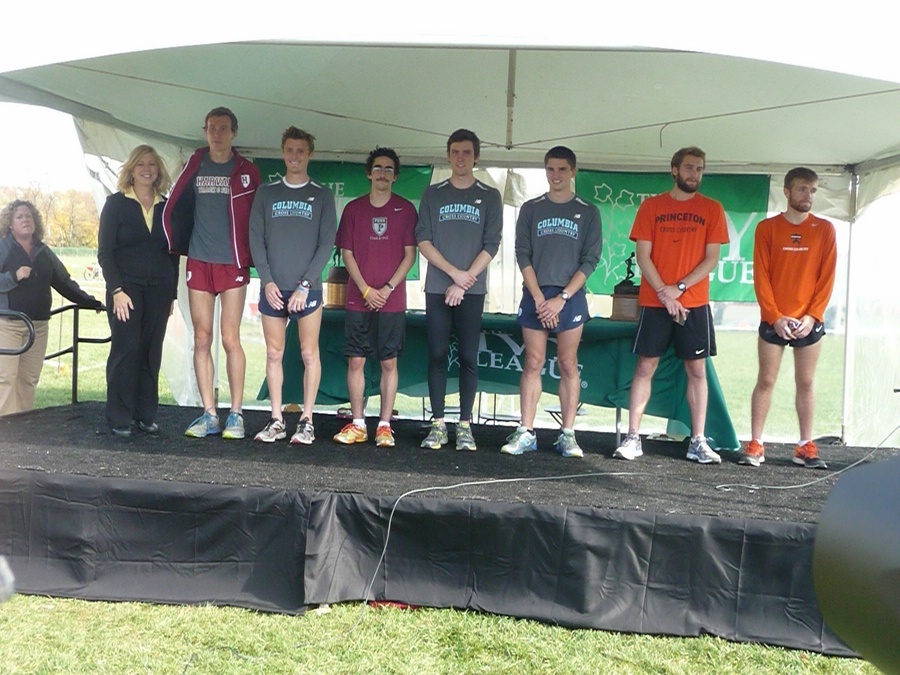 Men's top 7 l to r: Maksim Korolev, Nico Composto, Thomas Awad, John Gregorek, Daniel Everett, Tyler Udland, Chris Bendtsen