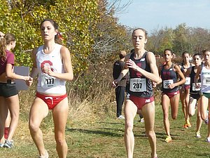 Last year's runnerup Emily Shearer of Cornell.