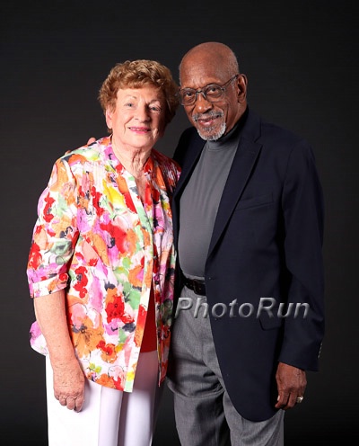 Harrison Dillard and Marjorie Jackson