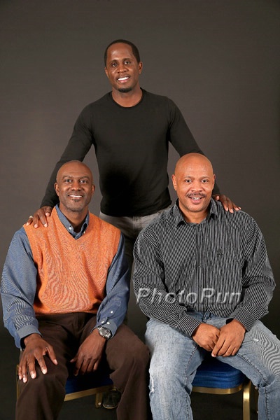 Dwight Phillips, Allen Johnson, Maurice Greene