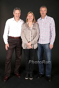 Volker Beck, Marita Koch, and Allan Wells