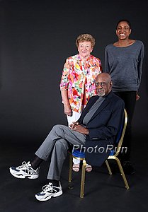 Marie Jose' Perec, Harrison Dillard, and Marjorie Jackson