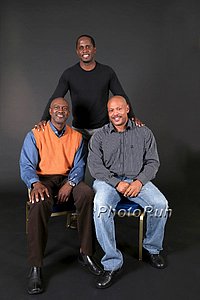 Dwight Phillips, Allen Johnson, Maurice Greene