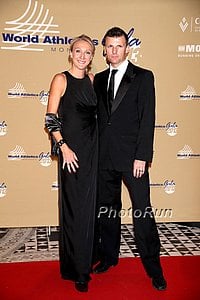 Paula Radcliffe and Gary Lough