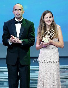 Alberto Salazar and Mary Cain