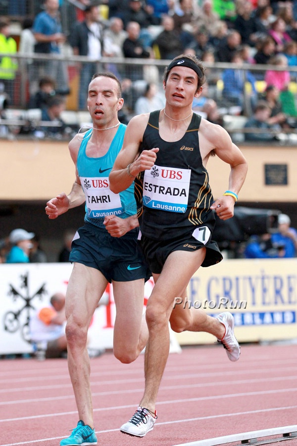 Diego Estrada Now a Pro for Asics in the Diamond League
