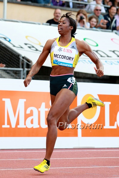 Francena McCorory Won the 400