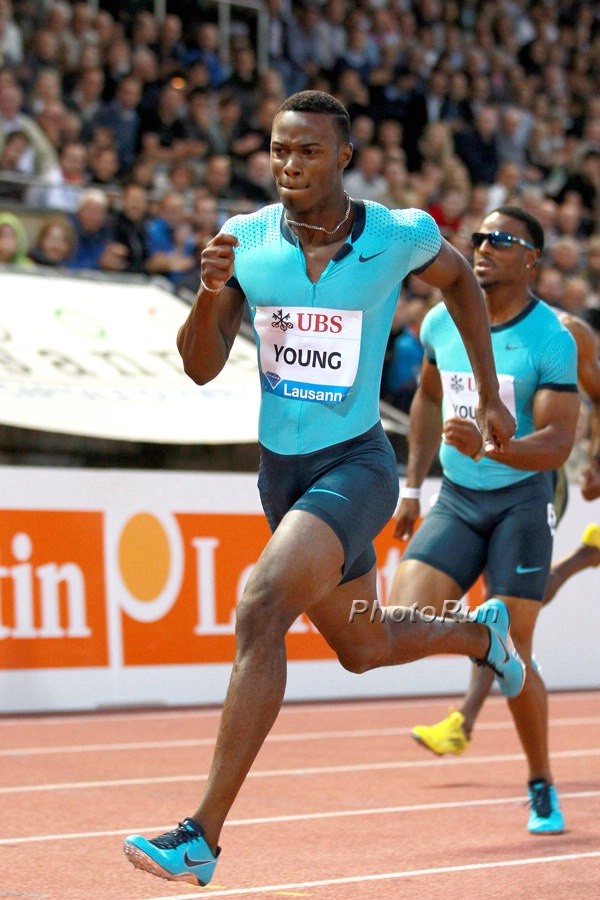 Jason Young 20.20 for 2nd in 200m