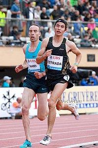 Diego Estrada Now a Pro for Asics in the Diamond League