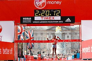 Priscah Jeptoo 2013 London Marathon Champion