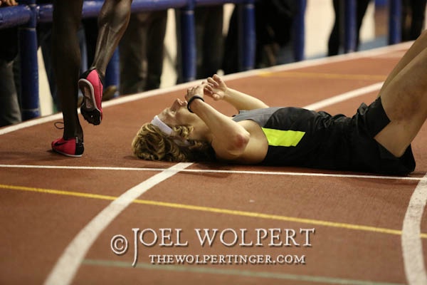 Evan Jager Exhausted