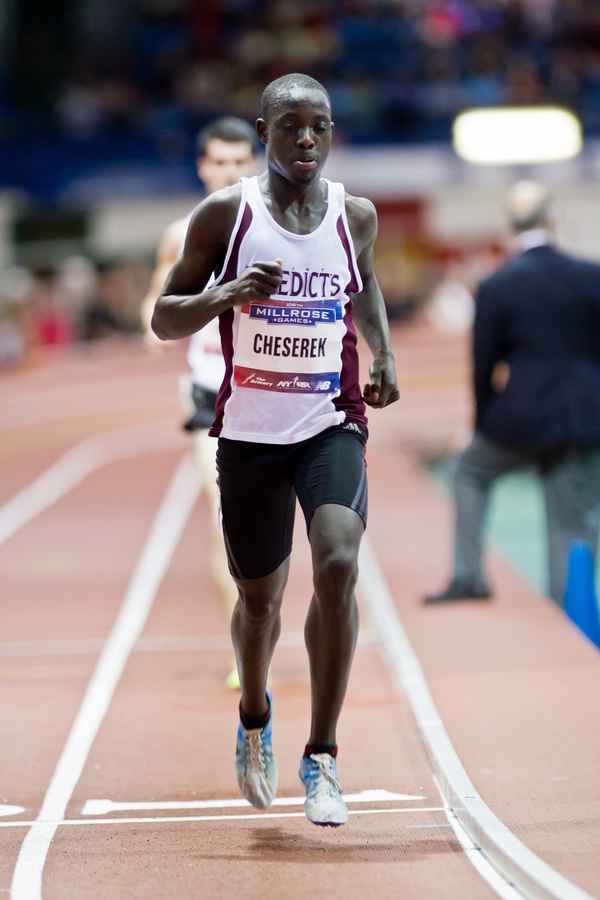 Edward Cheserek on His Way to Lindgren's 2 Mile Record