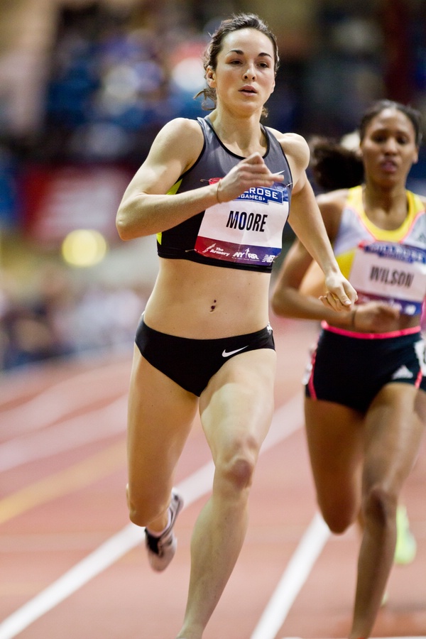 Last Year's Indoor Sensation Erica Moore in 60