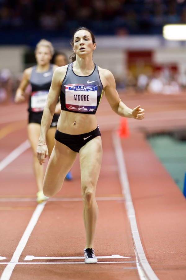 Erica Moore in 1:26.48 Was Just Behind Ajee Wilson 1:26.45