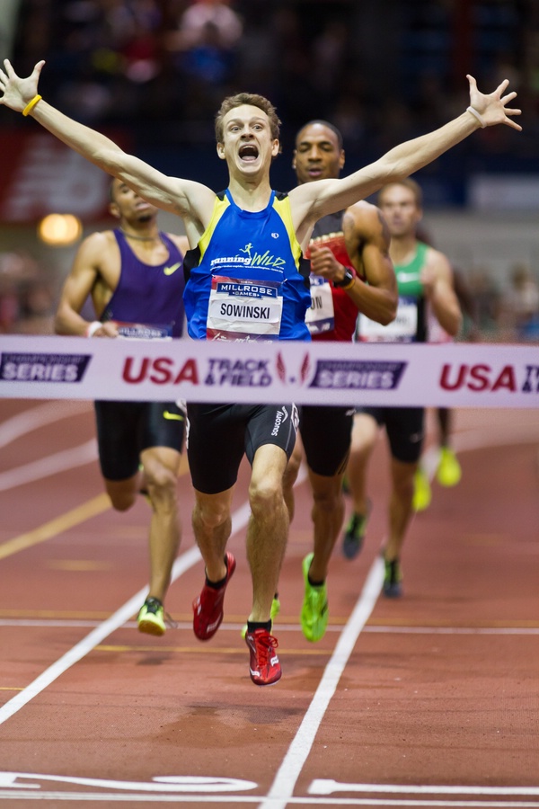 Erik Sowinski 1:15:61 American Record