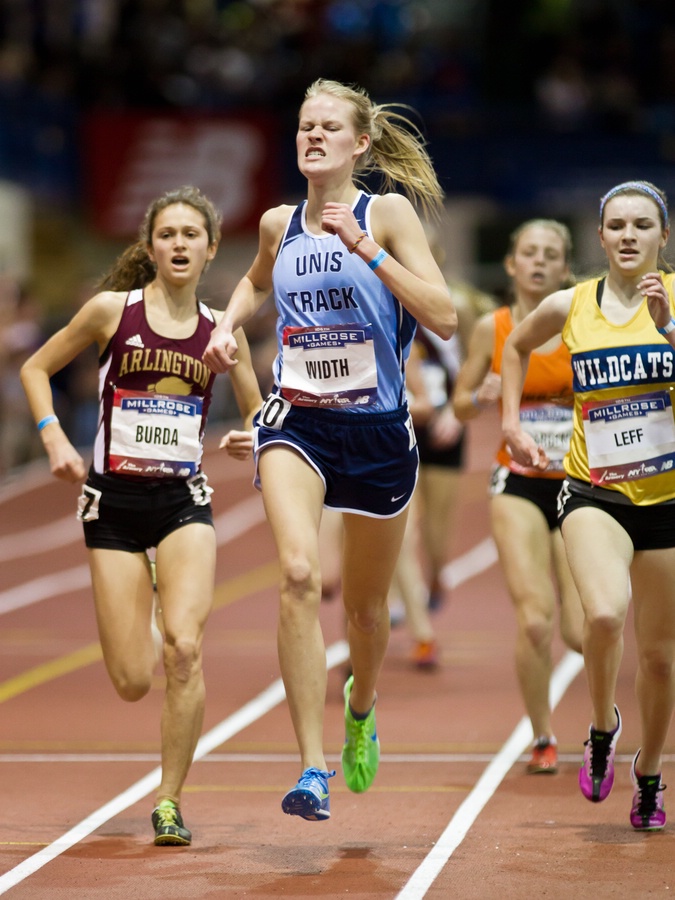 Bella Burda on Left Got 4th