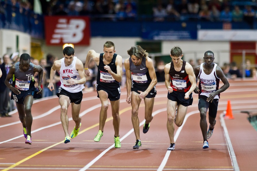 Men's 2 Mile with Bernard Lagat and Edward Cheserek