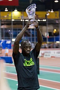 The Crowd Cleared Out As Lomong Got His Trophy