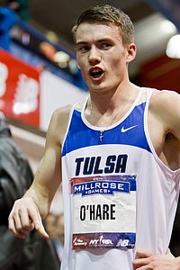 Chris O'Hare of Tulsa His 3:52.98 Is the New Collegiate Record