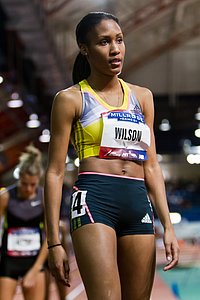 Ajee Wilson Ameican Junior Phenom Before Setting a World's Junior Best in 600m
