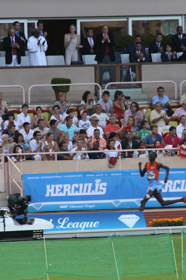 Kiprop at the Finish In Front of the Royal Box