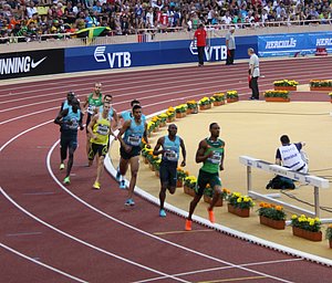 Duane Solomon On His Way to His First Diamond League Win