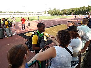 2012 200 bronze medallist Warren Weir