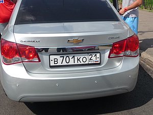 Our Russian wrestling friends drive a Chevy.