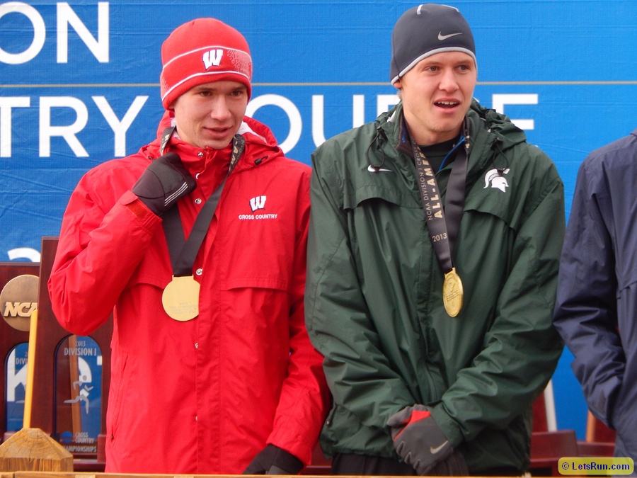 Big 10 champ Malachy Schrobilgen of Wisconsin