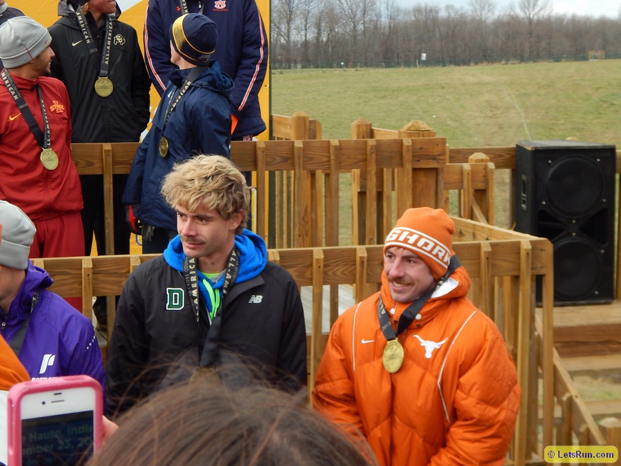 Will Geoghegan (Dartmouth) and Craig Lutz (Texas)