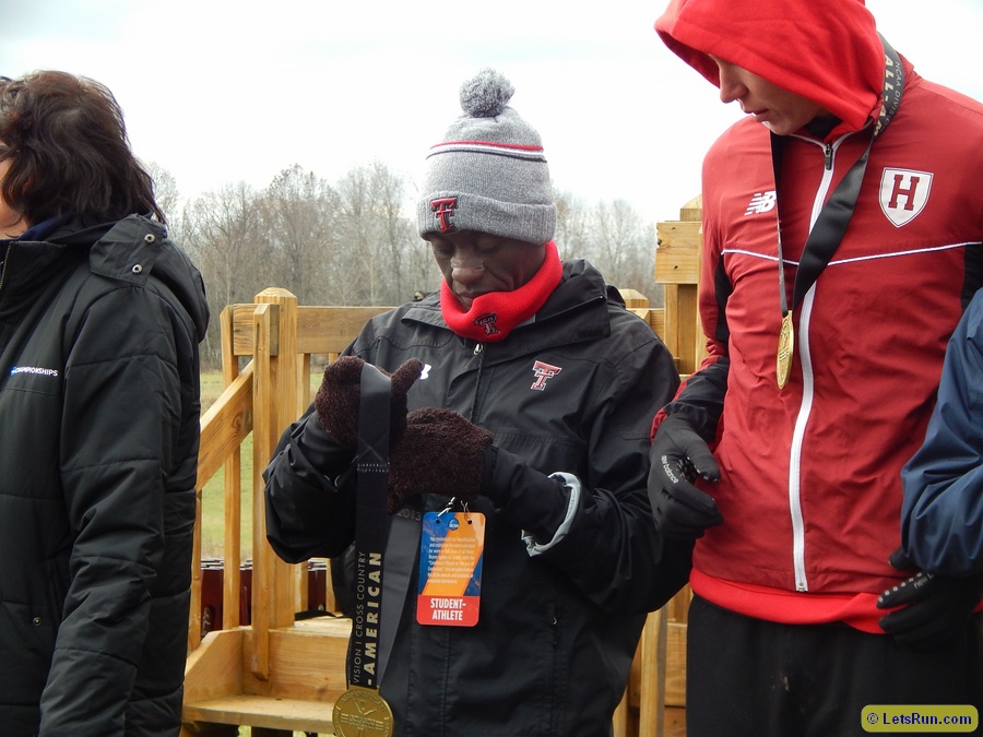 Kennedy Kithuka didn't win for the first time in his college career
