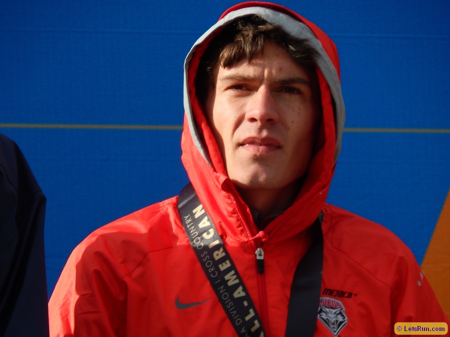 Luke Caldwell of New Mexico