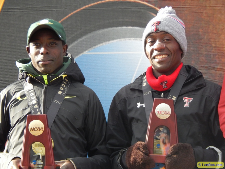 Edward Cheserek and Kennedy Kithuka