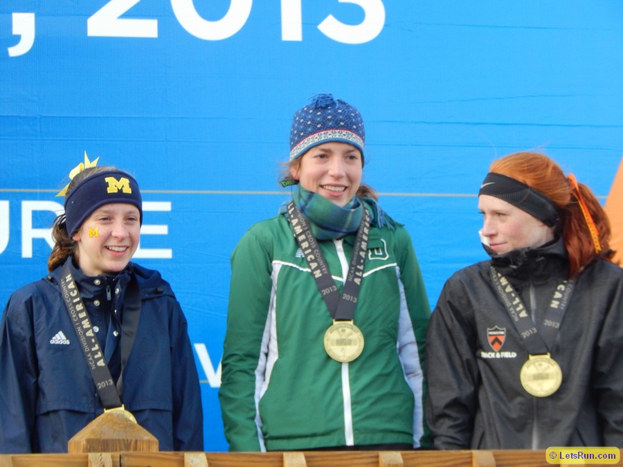 L to R: Erinn Finn of MIchigan, Dana Giordano (Dartmouth) and Megn Curham (Princeton)