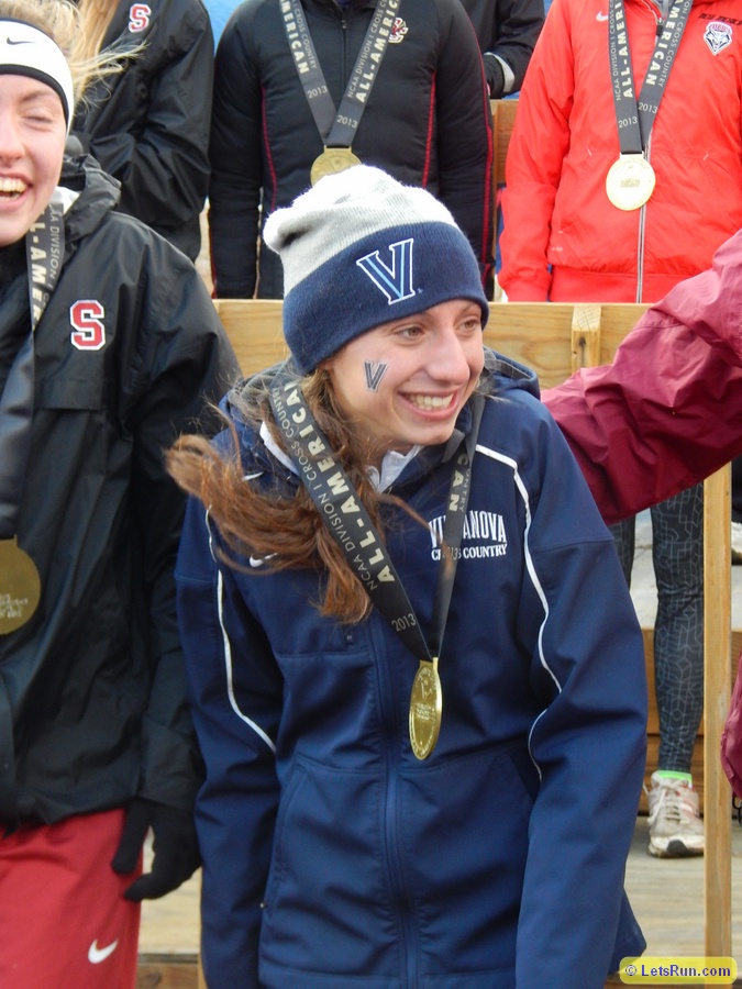 Emily Lipari of Villanova was 5th