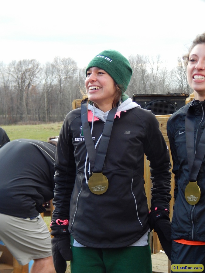 Abbey D'Agostino of Dartmouth