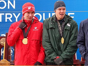 Big 10 champ Malachy Schrobilgen of Wisconsin