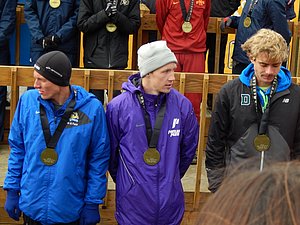 Tren Lusignan (South Dakota State), Scott Fauble (Portland) and Will Geoghegan (Dartmouth)